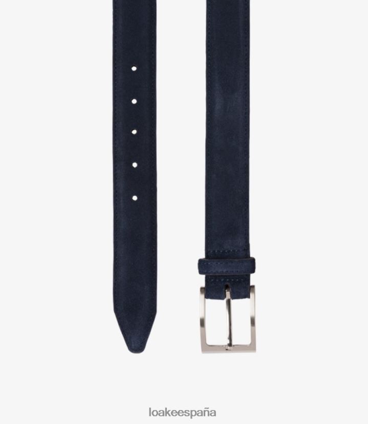 accesorios Loake cinturón de william ante azul marino 8LF0BH216