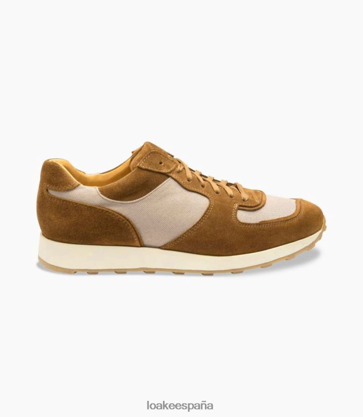 entrenadores y zapatillas de deporte Loake alentar gamuza bronceada 8LF0BH35