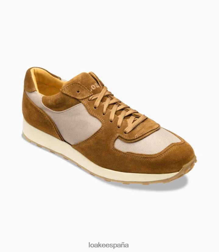 entrenadores y zapatillas de deporte Loake alentar gamuza bronceada 8LF0BH35
