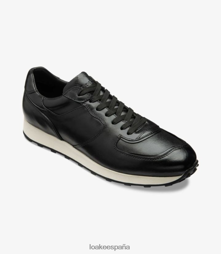 entrenadores y zapatillas de deporte Loake alentar negro 8LF0BH39