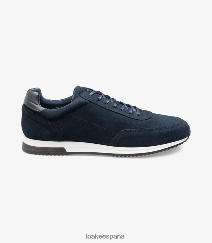 entrenadores y zapatillas de deporte Loake barandilla ante azul marino 8LF0BH42