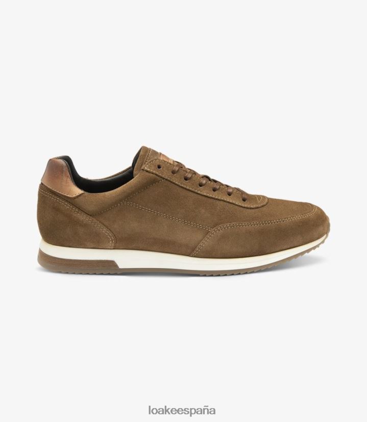 entrenadores y zapatillas de deporte Loake barandilla gamuza bronceada 8LF0BH40