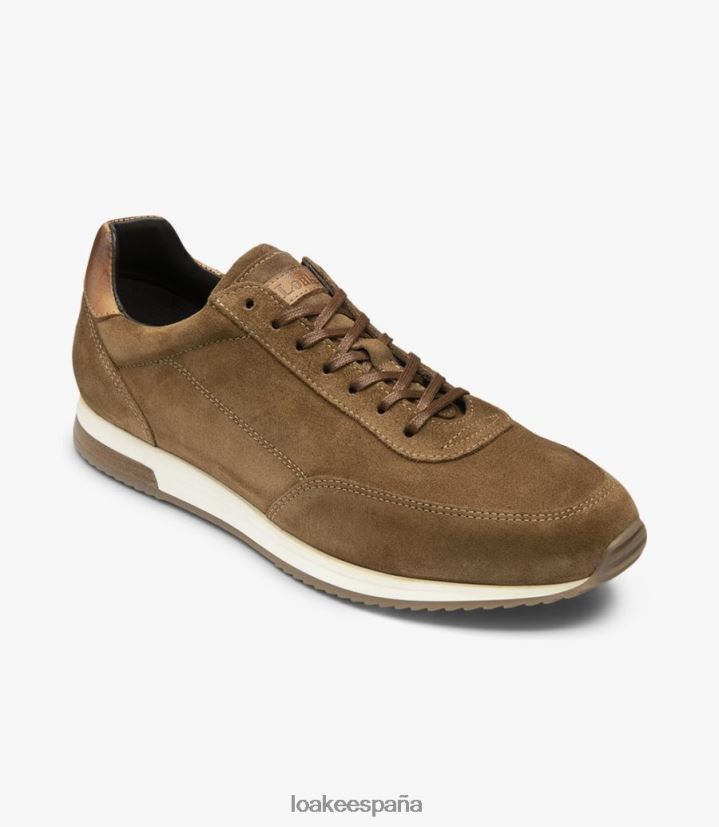 entrenadores y zapatillas de deporte Loake barandilla gamuza bronceada 8LF0BH40