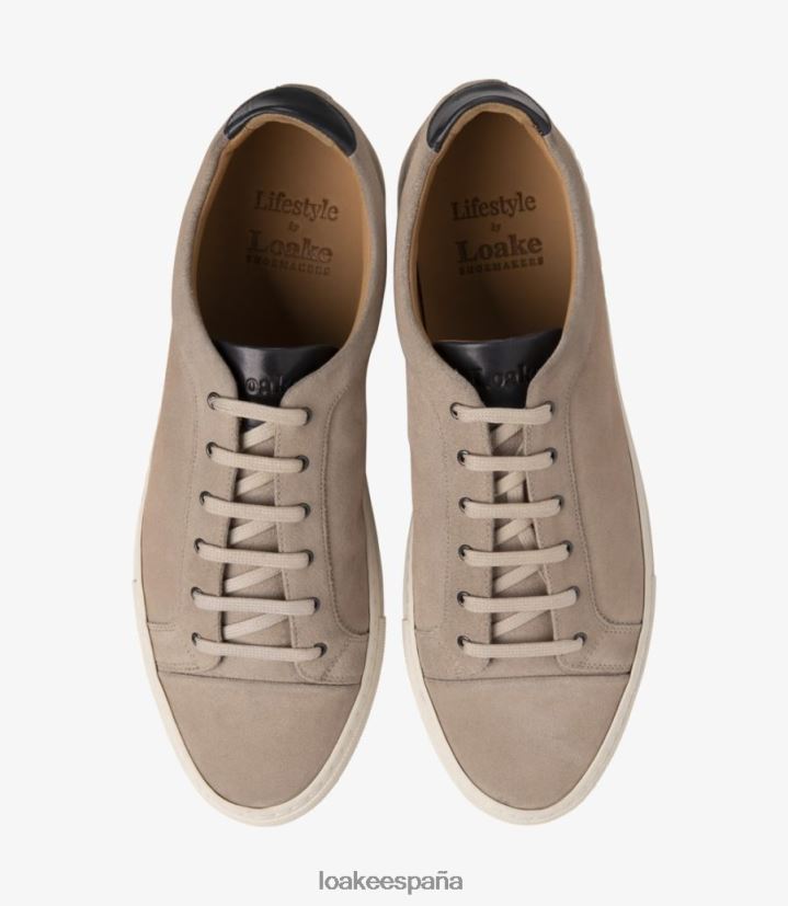 entrenadores y zapatillas de deporte Loake estrellarse gamuza de piedra 8LF0BH33