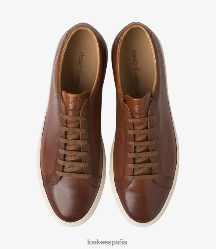 entrenadores y zapatillas de deporte Loake pique marrón 8LF0BH32